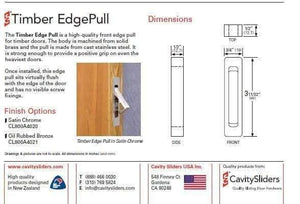 Ceiling Flush Mount Sliding Pocket Door Hardware Kit - Sliding Barn Door Hardware by RealCraft