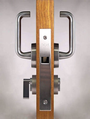 CL100 ADA LaviLock Barn Door Lock & Handle - Sliding Barn Door Hardware by RealCraft