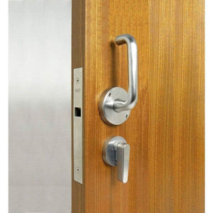 CL100 ADA Lever Pocket Door Lock & Handle - Sliding Barn Door Hardware by RealCraft