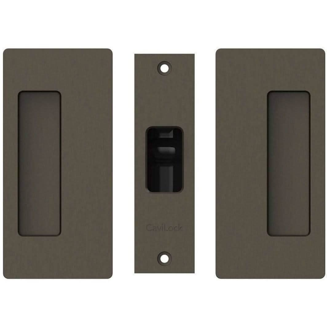 CL205 Pocket Door Lock & Handle - Sliding Barn Door Hardware by RealCraft