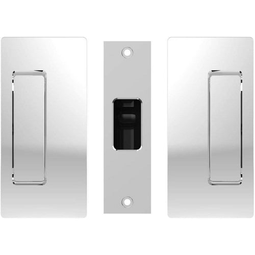 CL205 Pocket Door Lock & Handle - Sliding Barn Door Hardware by RealCraft