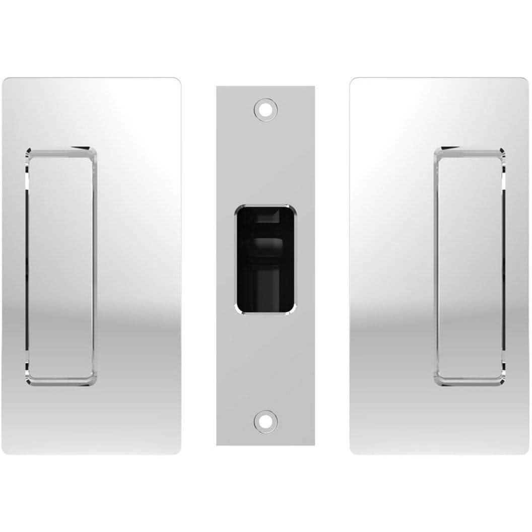 CL205 Pocket Door Lock & Handle - Sliding Barn Door Hardware by RealCraft