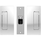 CL205 Pocket Door Lock & Handle - Sliding Barn Door Hardware by RealCraft