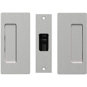 CL205 Pocket Door Lock & Handle - Sliding Barn Door Hardware by RealCraft