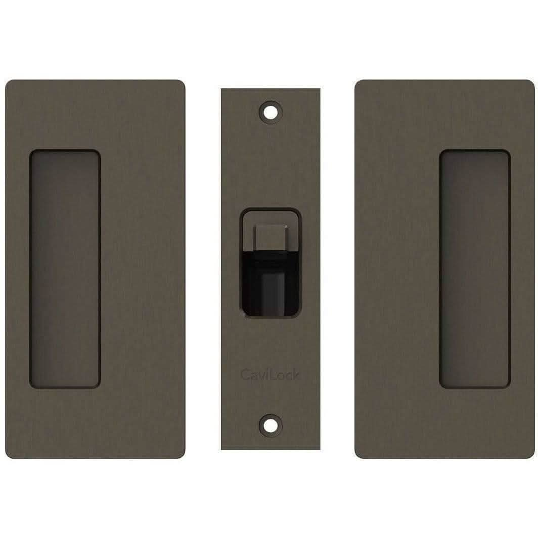 CL205 Pocket Door Lock & Handle - Sliding Barn Door Hardware by RealCraft