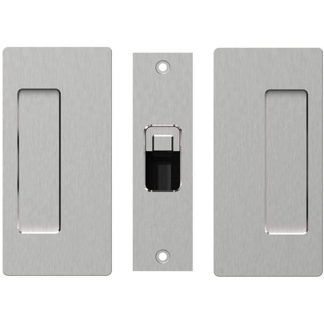 CL205 Pocket Door Lock & Handle - Sliding Barn Door Hardware by RealCraft