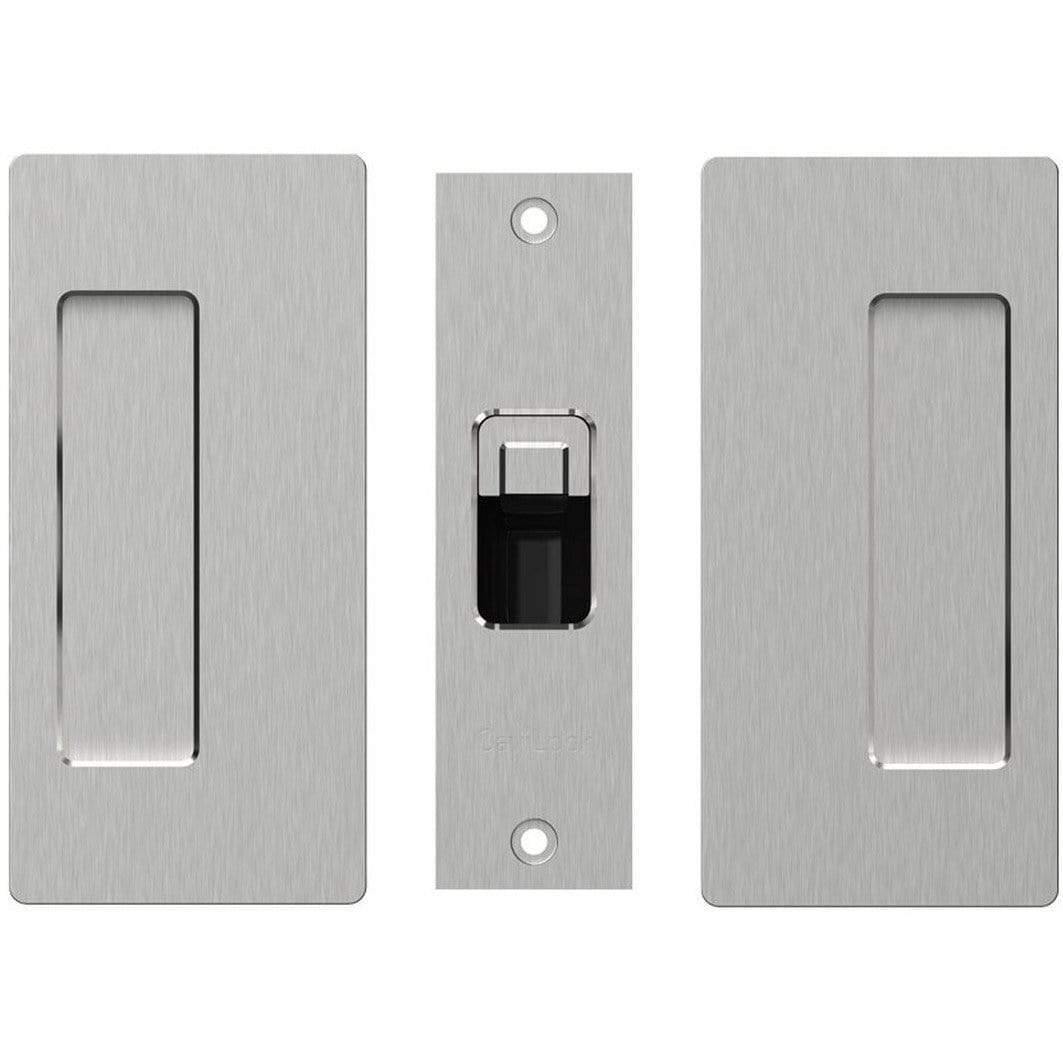 CL205 Pocket Door Lock &amp; Handle - Sliding Barn Door Hardware by RealCraft