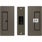 CL205 Pocket Door Lock & Handle - Sliding Barn Door Hardware by RealCraft