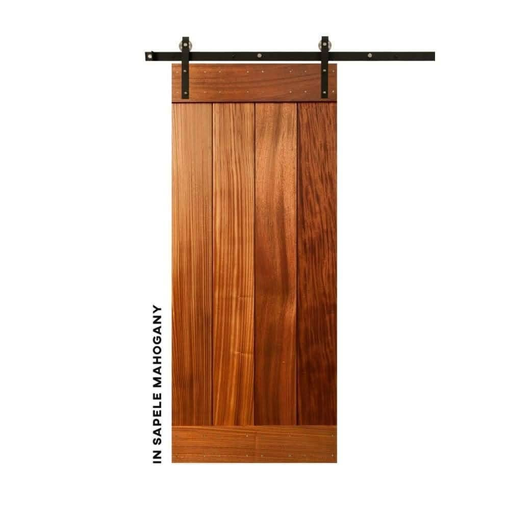 Classic Plank Sliding Barn Door - Sliding Barn Door Hardware by RealCraft