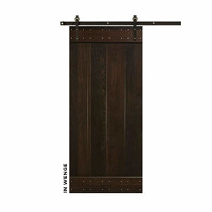 Classic Plank Sliding Barn Door - Sliding Barn Door Hardware by RealCraft