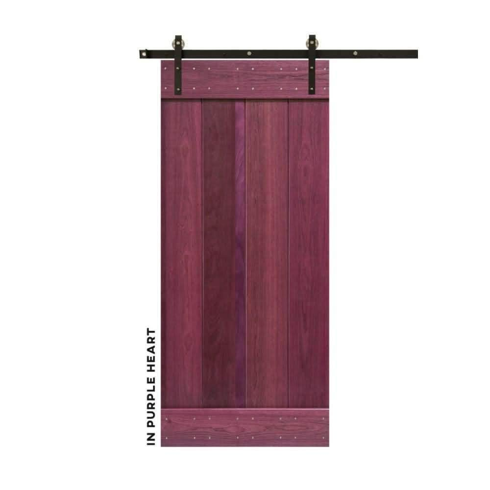 Classic Plank Sliding Barn Door - Sliding Barn Door Hardware by RealCraft