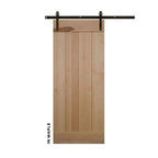 Classic Plank Sliding Barn Door - Sliding Barn Door Hardware by RealCraft