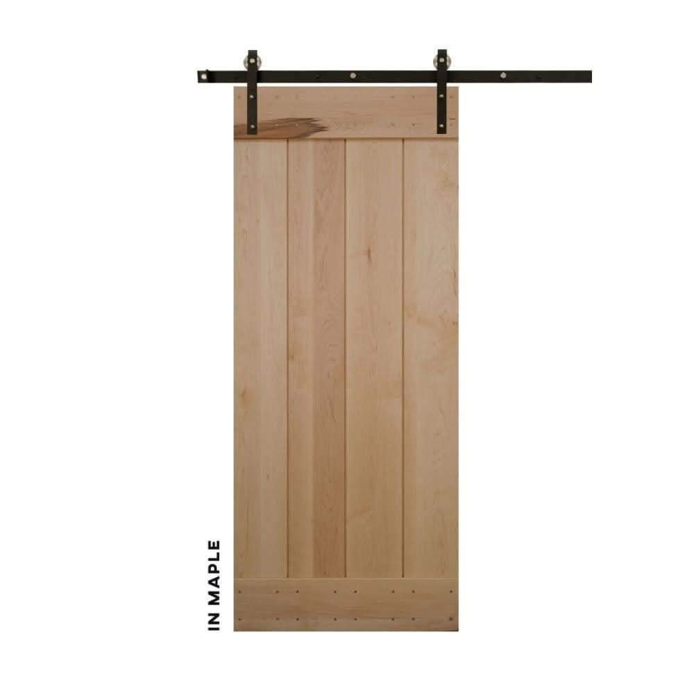 Classic Plank Sliding Barn Door - Sliding Barn Door Hardware by RealCraft