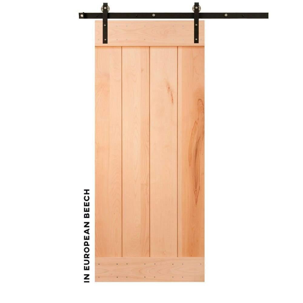 Classic Plank Sliding Barn Door - Sliding Barn Door Hardware by RealCraft