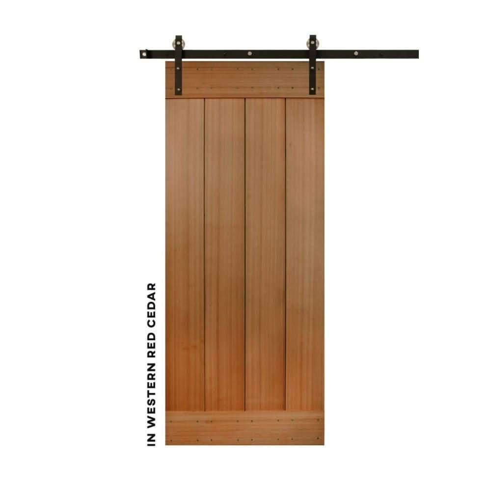 Classic Plank Sliding Barn Door - Sliding Barn Door Hardware by RealCraft