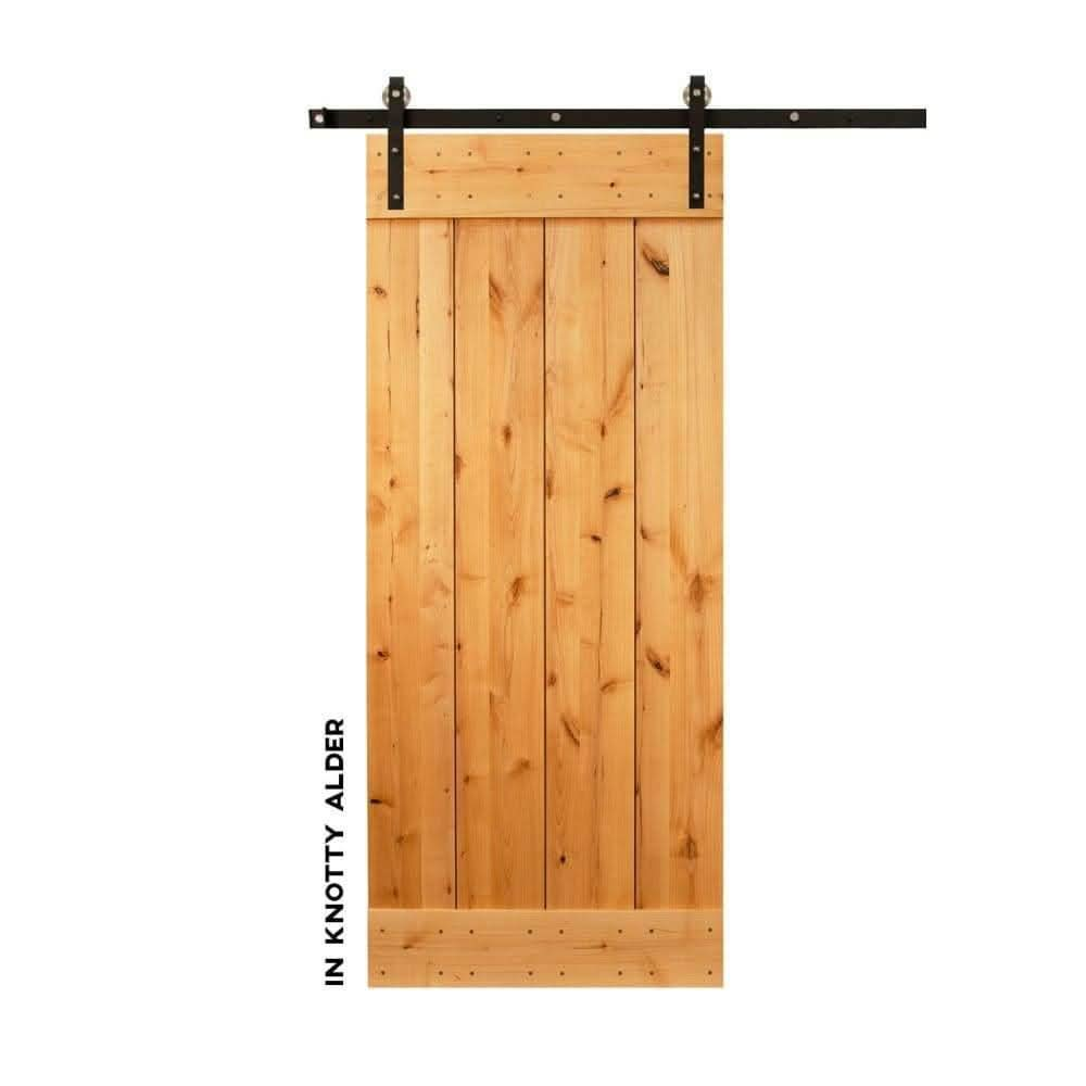 Classic Plank Sliding Barn Door - Sliding Barn Door Hardware by RealCraft