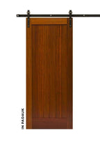 Classic Single Panel Sliding Barn Door - Sliding Barn Door Hardware by RealCraft