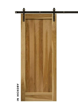 Classic Single Panel Sliding Barn Door - Sliding Barn Door Hardware by RealCraft