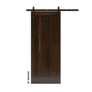 Classic Single Panel Swinging Barn Door - Sliding Barn Door Hardware by RealCraft