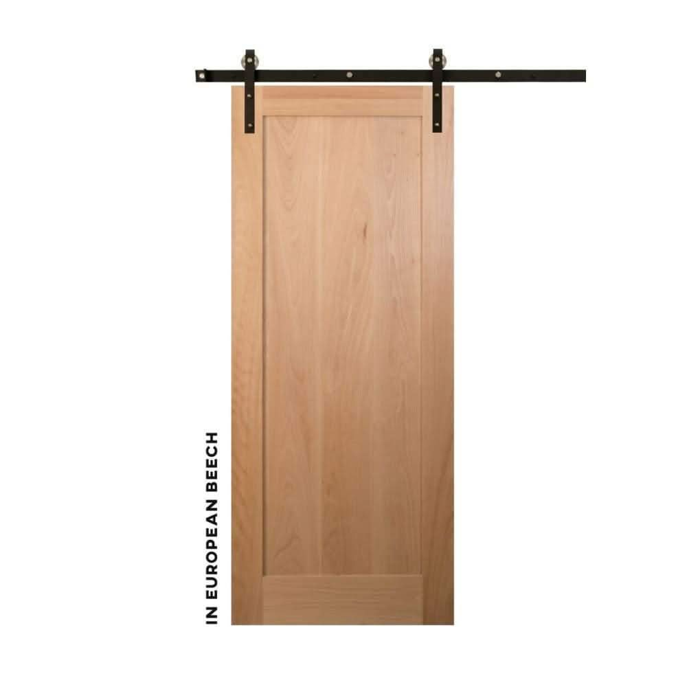 Classic Single Panel Swinging Barn Door - Sliding Barn Door Hardware by RealCraft