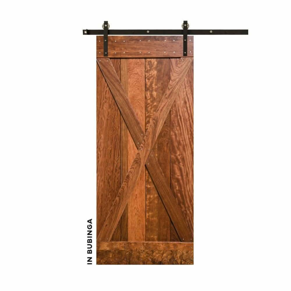 Classic X-Brace Sliding Barn Door Kit - Sliding Barn Door Hardware by RealCraft