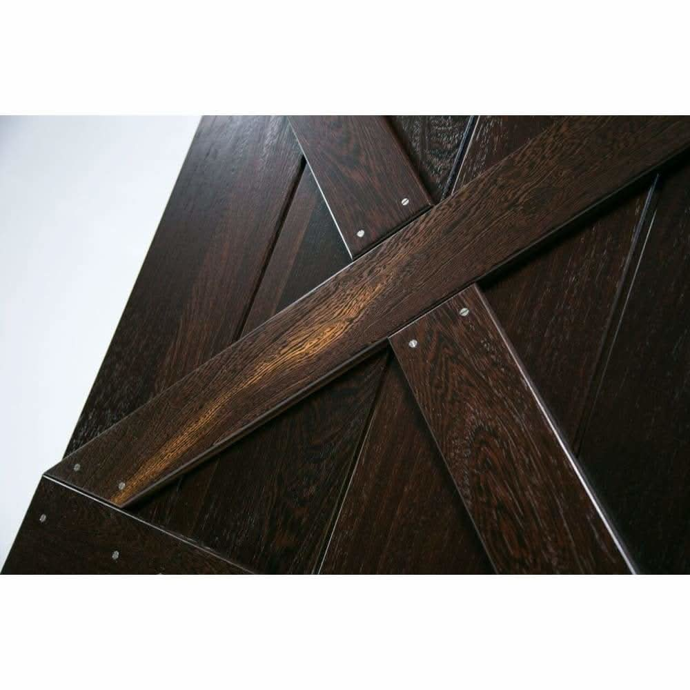 Classic X-Brace Sliding Barn Door Kit - Sliding Barn Door Hardware by RealCraft