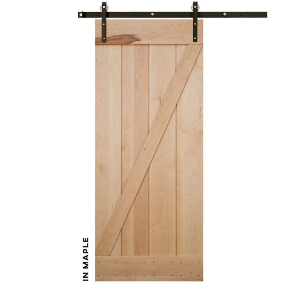 Classic Z-Brace Sliding Barn Door Kit - Sliding Barn Door Hardware by RealCraft