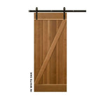 Classic Z-Brace Sliding Barn Door Kit - Sliding Barn Door Hardware by RealCraft