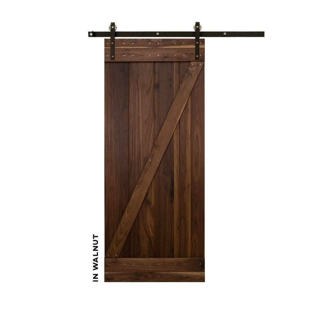 Classic Z-Brace Sliding Barn Door Kit - Sliding Barn Door Hardware by RealCraft