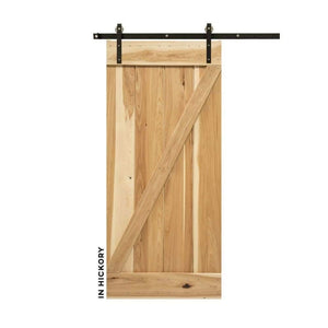 Classic Z-Brace Sliding Barn Door Kit - Sliding Barn Door Hardware by RealCraft