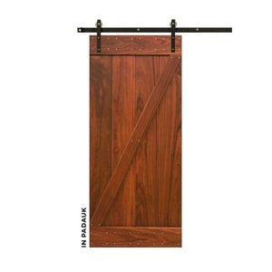 Classic Z-Brace Sliding Barn Door Kit - Sliding Barn Door Hardware by RealCraft