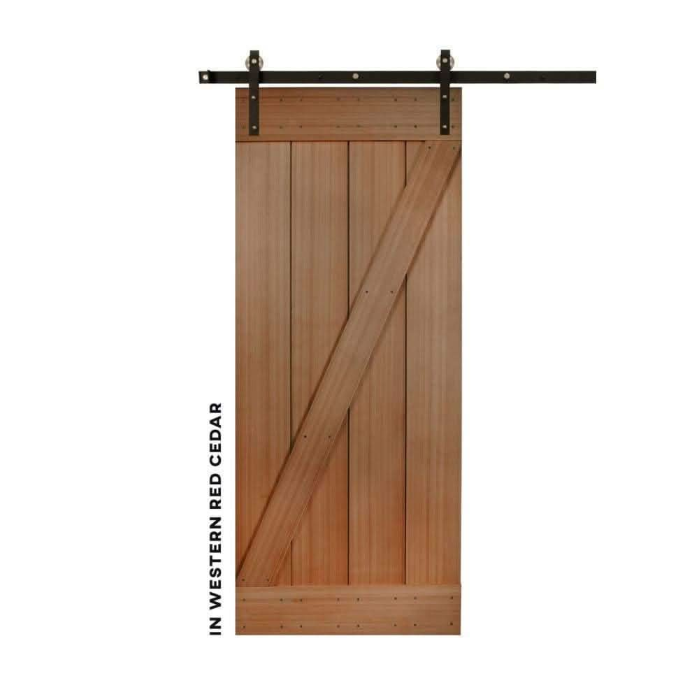 Classic Z-Brace Sliding Barn Door Kit - Sliding Barn Door Hardware by RealCraft