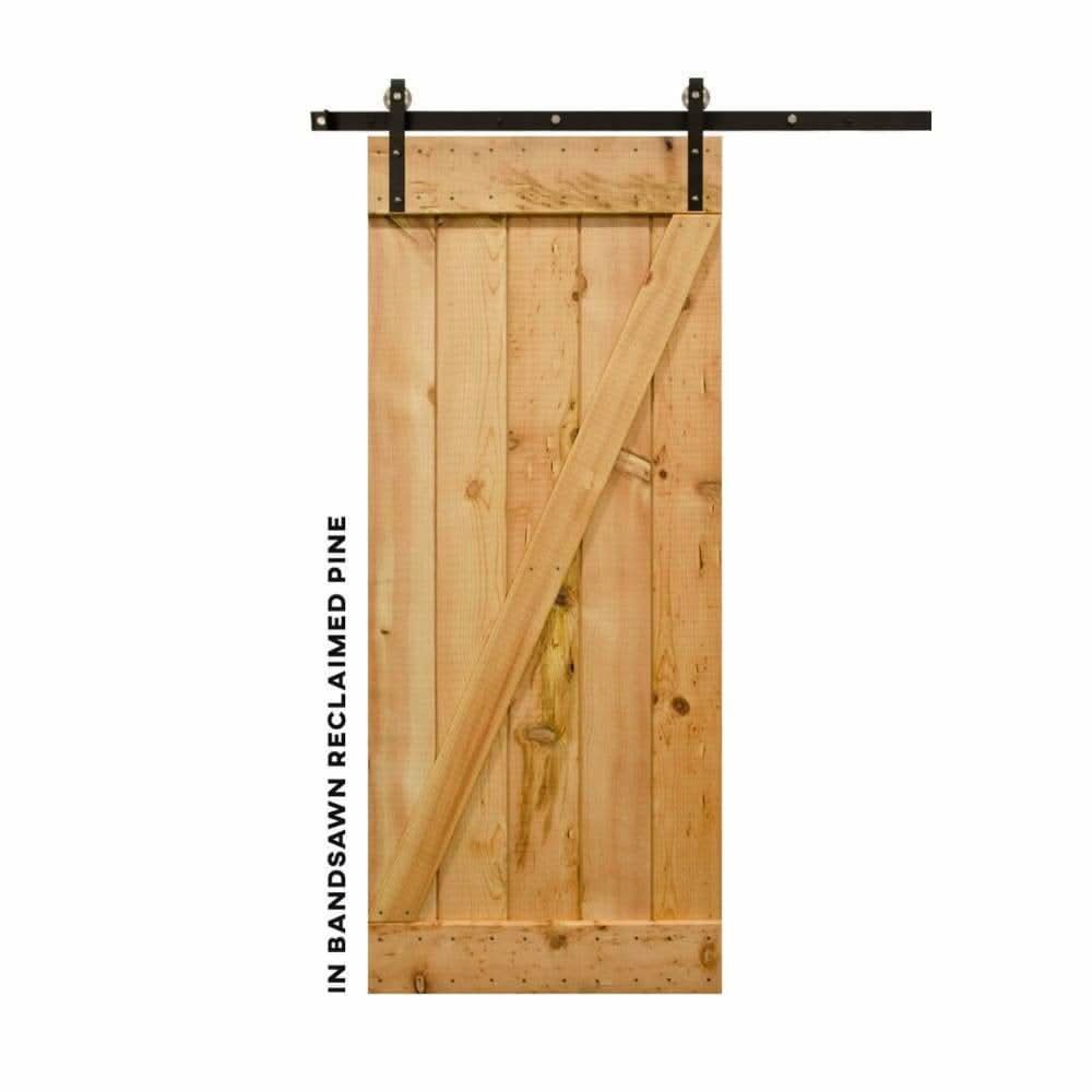 Classic Z-Brace Sliding Barn Door Kit - Sliding Barn Door Hardware by RealCraft