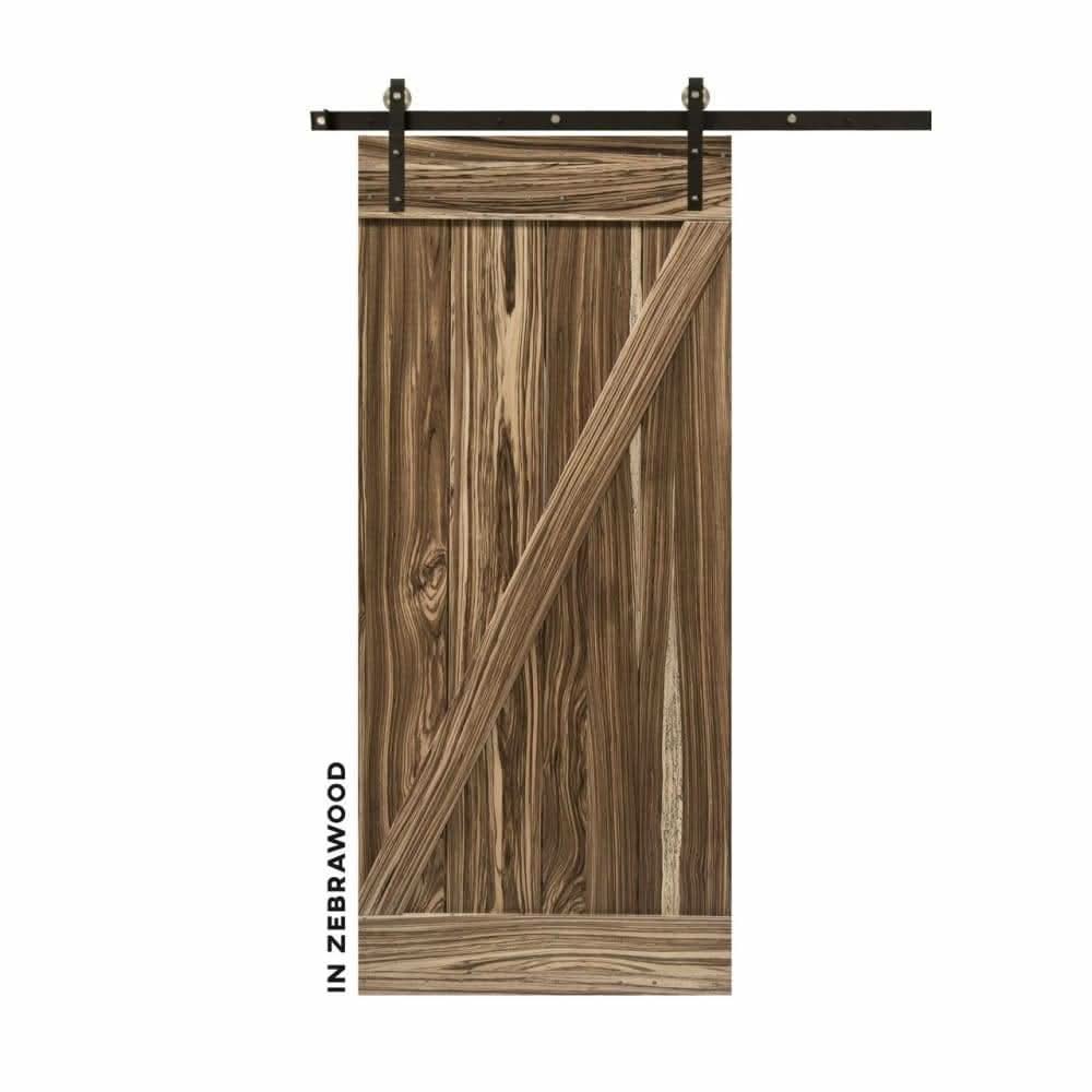 Z-Brace Barn Door Kit - Wood Species Available | RealCraft