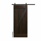 Classic Z-Brace Sliding Barn Door Kit - Sliding Barn Door Hardware by RealCraft