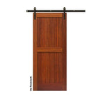 Craftsman Double Panel Sliding Barn Door - Sliding Barn Door Hardware by RealCraft