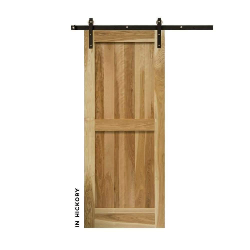 Craftsman Double Panel Swinging Barn Door - Sliding Barn Door Hardware by RealCraft