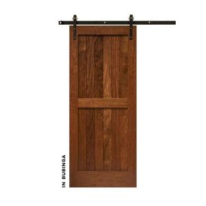 Craftsman Double Panel Swinging Barn Door - Sliding Barn Door Hardware by RealCraft