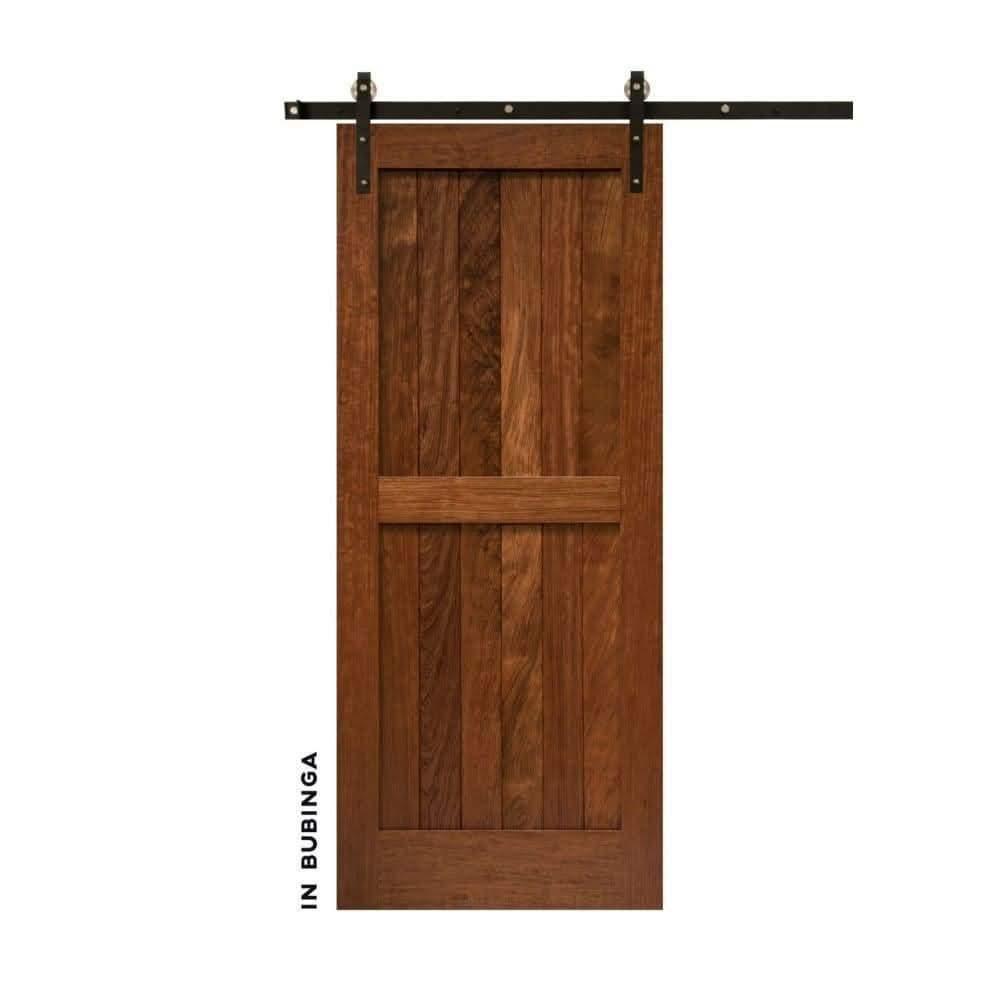 Craftsman Double Panel Swinging Barn Door - Sliding Barn Door Hardware by RealCraft