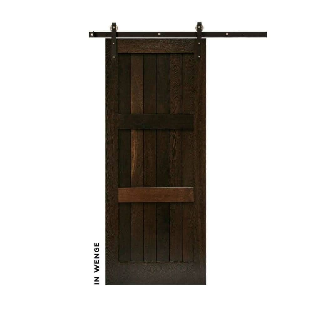 Craftsman Three Panel Sliding Barn Door - Sliding Barn Door Hardware by RealCraft