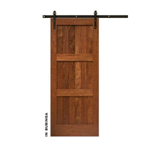 Craftsman Three Panel Sliding Barn Door - Sliding Barn Door Hardware by RealCraft