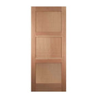 Craftsman Three Panel Swinging Barn Door - Sliding Barn Door Hardware by RealCraft
