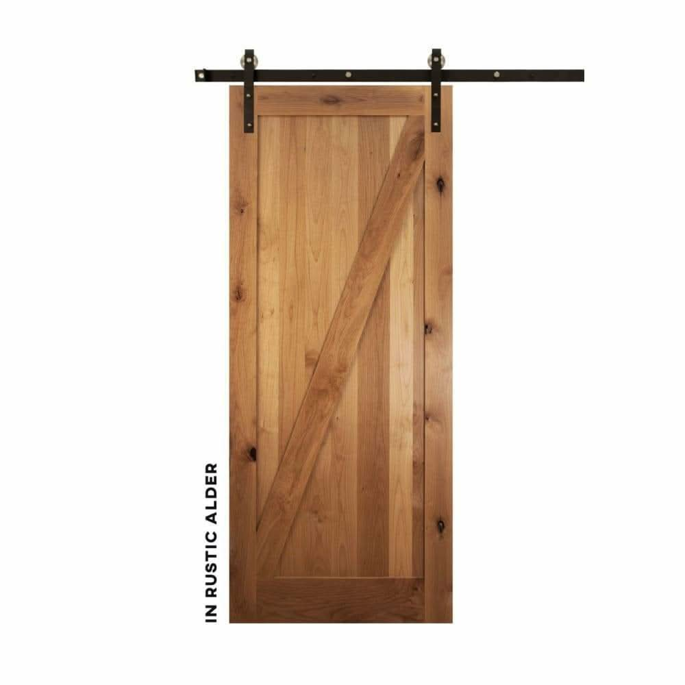 Craftsman Z Panel Sliding Barn Door - Sliding Barn Door Hardware by RealCraft