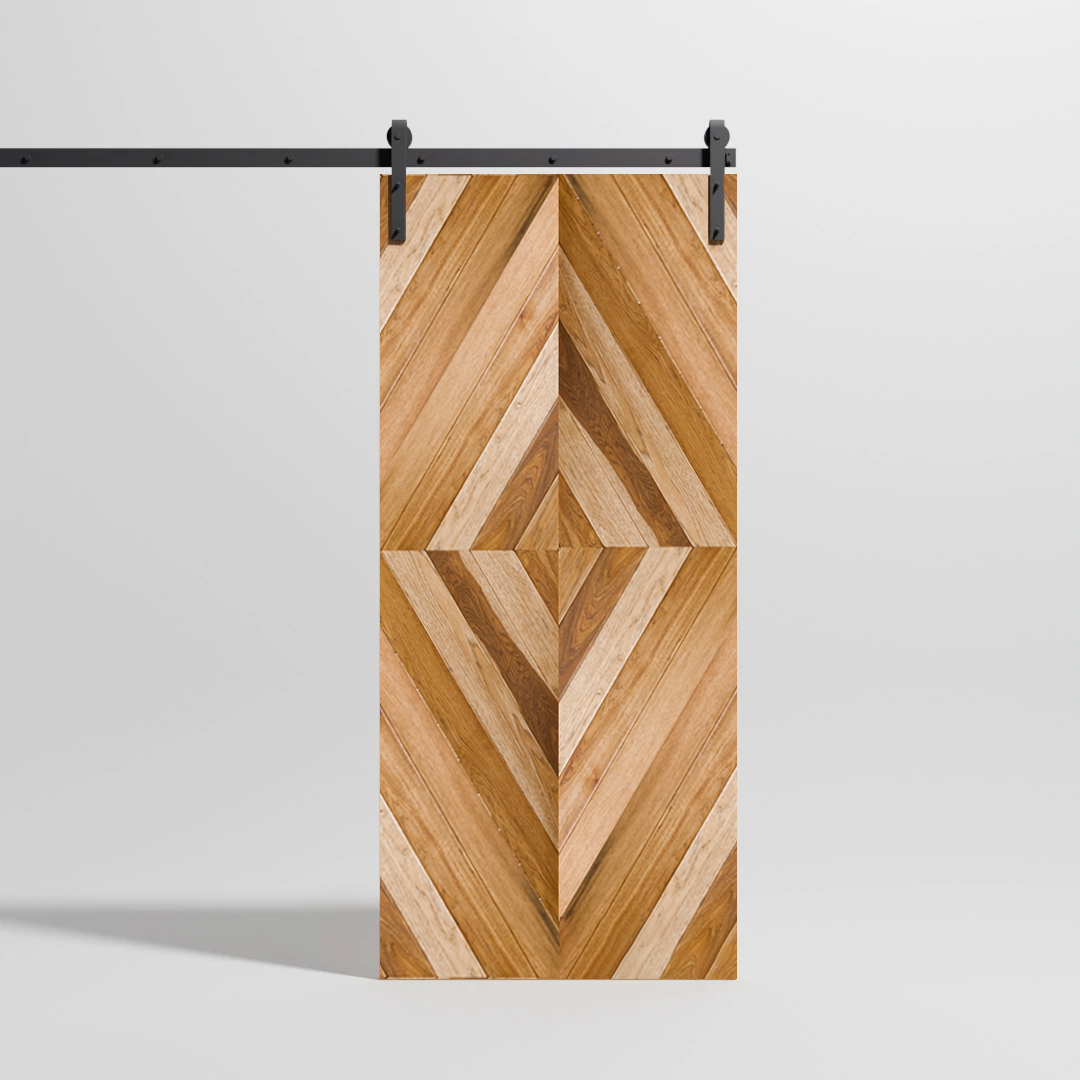 Chevron Diamond Modern Barn Doors