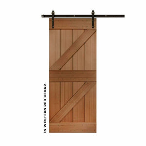 Double-Z Sliding Barn Door Kit - Sliding Barn Door Hardware by RealCraft