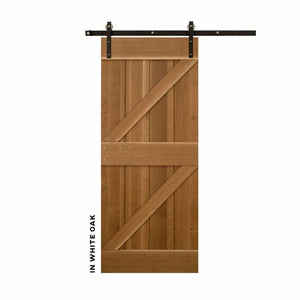 Double-Z Sliding Barn Door Kit - Sliding Barn Door Hardware by RealCraft