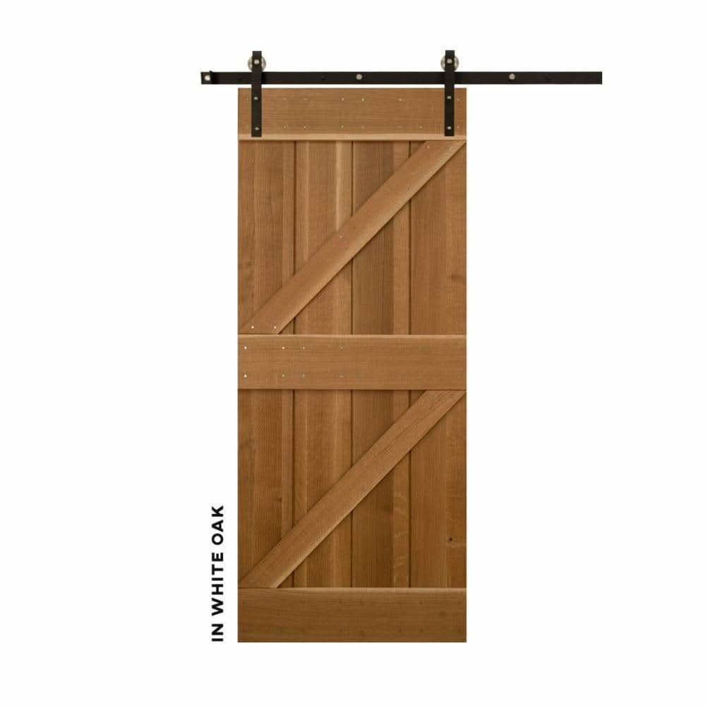 Rancher Double-Z Sliding DIY Barn Door Kit by RealCraft