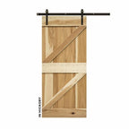 Double-Z Sliding Barn Door Kit - Sliding Barn Door Hardware by RealCraft