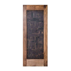 End Grain Mosaic Door Sliding Barn Doors by RealCraft