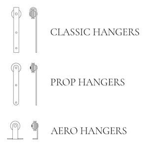 Bypass Track Hangers (Classic, Prop, Aero) (Stainless Steel)